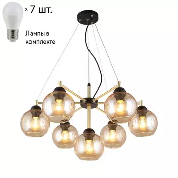 Люстра подвесная с лампочками APLOYT APL.907.03.07+Lamps