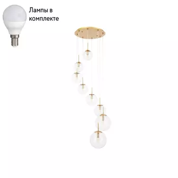 Люстра подвесная с лампочками Arte lamp A1900SP-8AB+Lamps