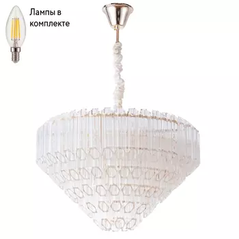 Люстра подвесная с лампочками Arte lamp A2848LM-8GO+Lamps