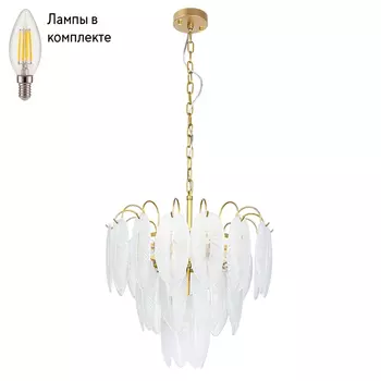 Люстра подвесная с лампочками Arte lamp A4052LM-6SG+Lamps