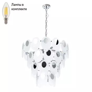 Люстра подвесная с лампочками Arte lamp A4067LM-11CC+Lamps