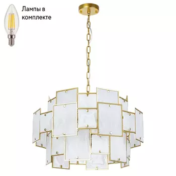 Люстра подвесная с лампочками Arte lamp A4068LM-12SG+Lamps