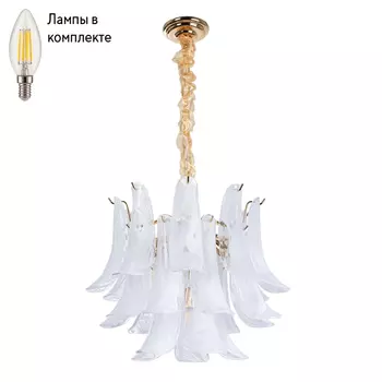 Люстра подвесная с лампочками Arte lamp A4072LM-6GO+Lamps