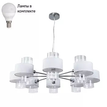 Люстра подвесная с лампочками Arte lamp A4076LM-8CC+Lamps