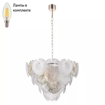 Люстра подвесная с лампочками Arte lamp A4078LM-12GO+Lamps