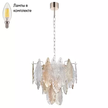 Люстра подвесная с лампочками Arte lamp A4080LM-6GO+Lamps