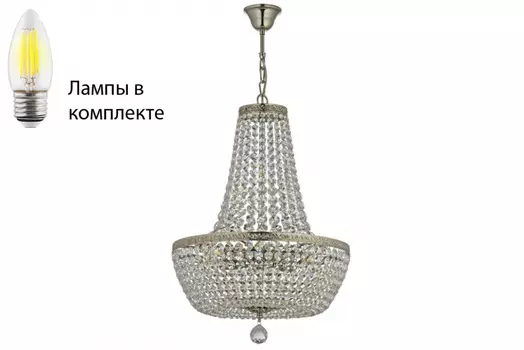 Люстра подвесная с лампочками Arti Lampadari Castellana E 1.5.40.100 N+Lamps