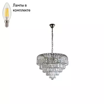 Люстра подвесная с лампочками Arti Lampadari Sabina E 1.5.46.100 N+Lamps