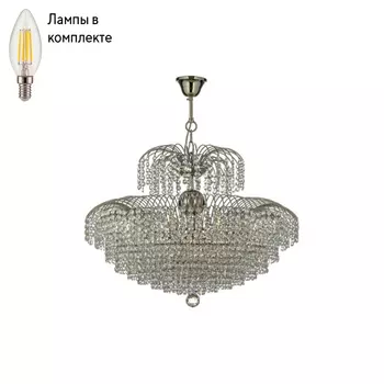 Люстра подвесная с лампочками Arti Lampadari Salentino E 1.5.40.100 N+Lamps