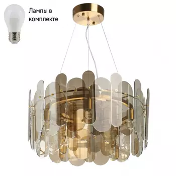 Люстра подвесная с лампочками DeMarkt 111015905+Lamps