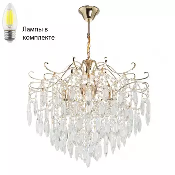 Люстра подвесная с лампочками DeMarkt 111016006+Lamps