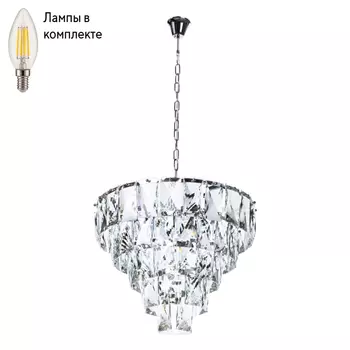 Люстра подвесная с лампочками DIVINARE 3508/02 LM-6+Lamps