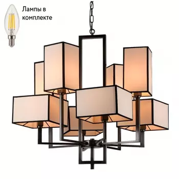 Люстра подвесная с лампочками DIVINARE 5933/01 LM-8+Lamps