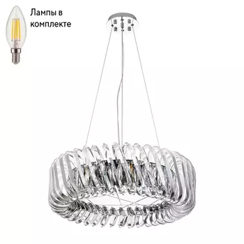 Люстра подвесная с лампочками DIVINARE 7568/02 LM-9+Lamps