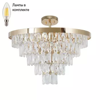 Люстра подвесная с лампочками Favourite 4091-6P+Lamps