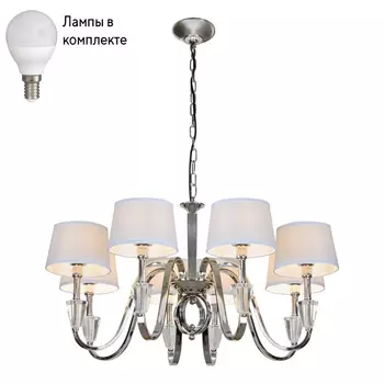 Люстра подвесная с лампочками iLamp 82177/8 CR+Lamps