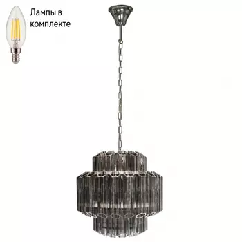 Люстра подвесная с лампочками iLamp MD0267-4+Lamps
