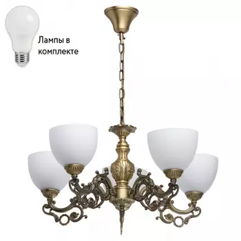 Люстра подвесная с лампочками MW-Light 450016805+Lamps