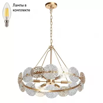 Люстра подвесная с лампочками MW-Light 451011606+Lamps