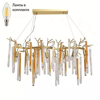 Люстра подвесная с лампочками MW-Light 467010910+Lamps