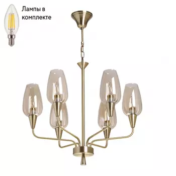 Люстра подвесная с лампочками MW-Light 483015606+Lamps