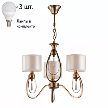 Люстра подвесная с лампочками Omnilux OML-63813-03+Lamps