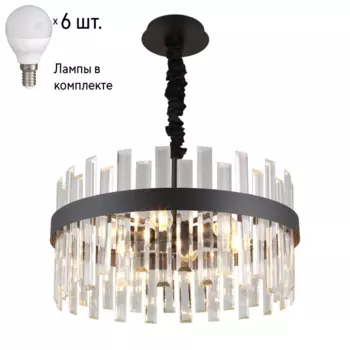 Люстра подвесная с лампочками Omnilux OML-69413-06+Lamps