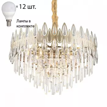 Люстра подвесная с лампочками Omnilux OML-71713-12+Lamps