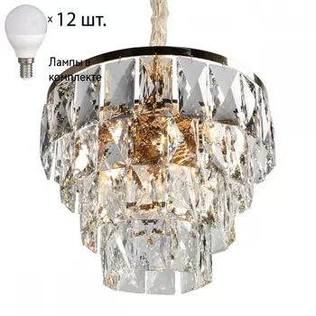Люстра подвесная с лампочками Omnilux OML-72903-12+Lamps