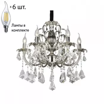 Люстра подвесная с лампочками Omnilux OML-77713-06+Lamps
