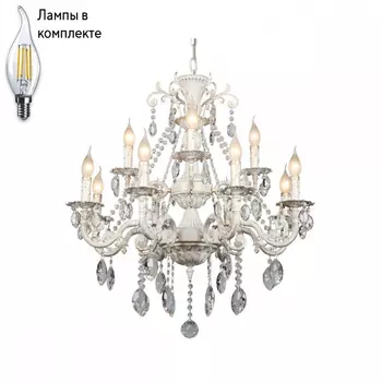 Люстра подвесная с лампочками Omnilux OML-79003-12+Lamps