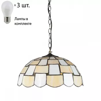 Люстра подвесная с лампочками Omnilux OML-80103-03+Lamps