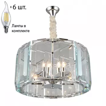 Люстра подвесная с лампочками Omnilux OML-81513-06+Lamps