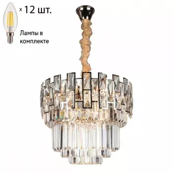Люстра подвесная с лампочками Omnilux OML-81703-12+Lamps