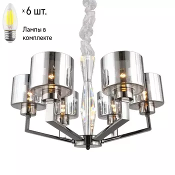 Люстра подвесная с лампочками Omnilux OML-88903-06+Lamps