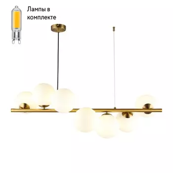 Люстра подвесная с Led лампочками в комплекте APLOYT APL.312.13.07+Lamps