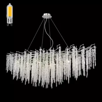 Люстра подвесная с Led лампочками в комплекте Wertmark WE185.18.223+Lamps