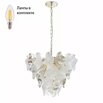 Люстра подвесная с Led лампочками в комплекте LUMION 6529/7+Lamps