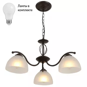 Люстра подвесная с Led лампочками в комплекте Rivoli Б0054755+Lamps