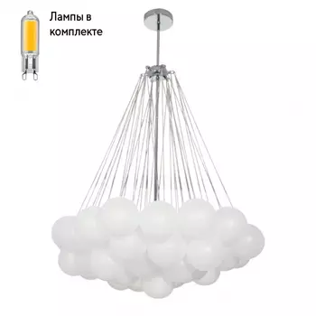 Люстра подвесная с Led лампочками в комплекте LOFT IT 10129/800+Lamps
