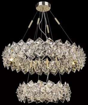 Люстра подвесная со светодиодными лампочками E14, комплект от Lustrof. №372336-623221