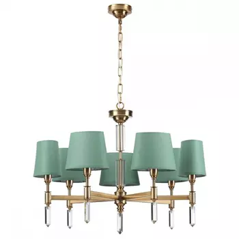 Люстра подвесная со светодиодными лампочками E14, комплект от Lustrof. №304084-627113