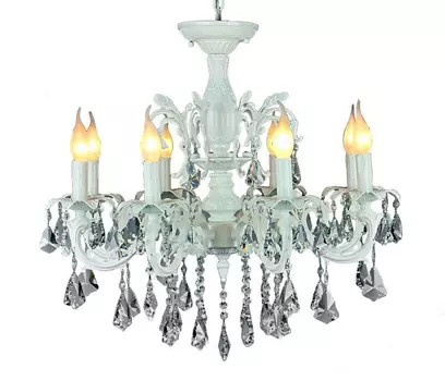 Люстра подвесная со светодиодными лампочками E14, комплект от Lustrof. №25445-657193