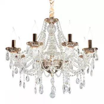 Люстра подвесная со светодиодными лампочками E14, комплект от Lustrof. №122322-657195