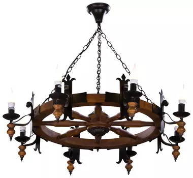 Люстра подвесная со светодиодными лампочками E14, комплект от Lustrof. №151117-623135