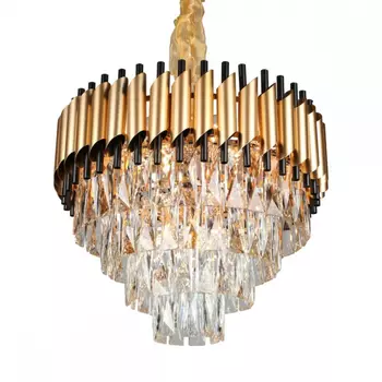 Люстра подвесная со светодиодными лампочками E14, комплект от Lustrof. №186414-657044