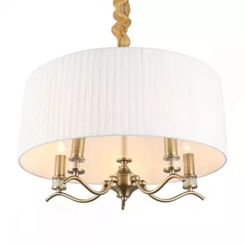 Люстра подвесная со светодиодными лампочками E14, комплект от Lustrof. №230082-657008