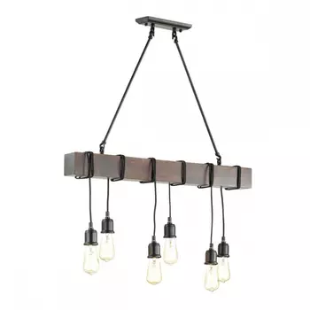 Люстра подвесная со светодиодными лампочками E27, комплект от Lustrof. №141959-647549