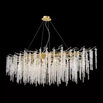 Люстра подвесная со светодиодными лампочками G9, комплект от Lustrof. №441273-623225