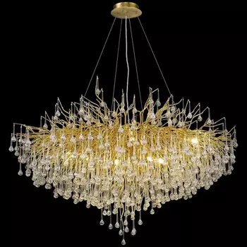 Люстра подвесная со светодиодными лампочками G9, комплект от Lustrof. №277166-623073